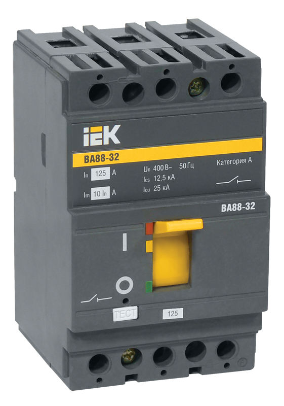 Авт. выкл. ВА88-32 3Р 125А 25кА IEK