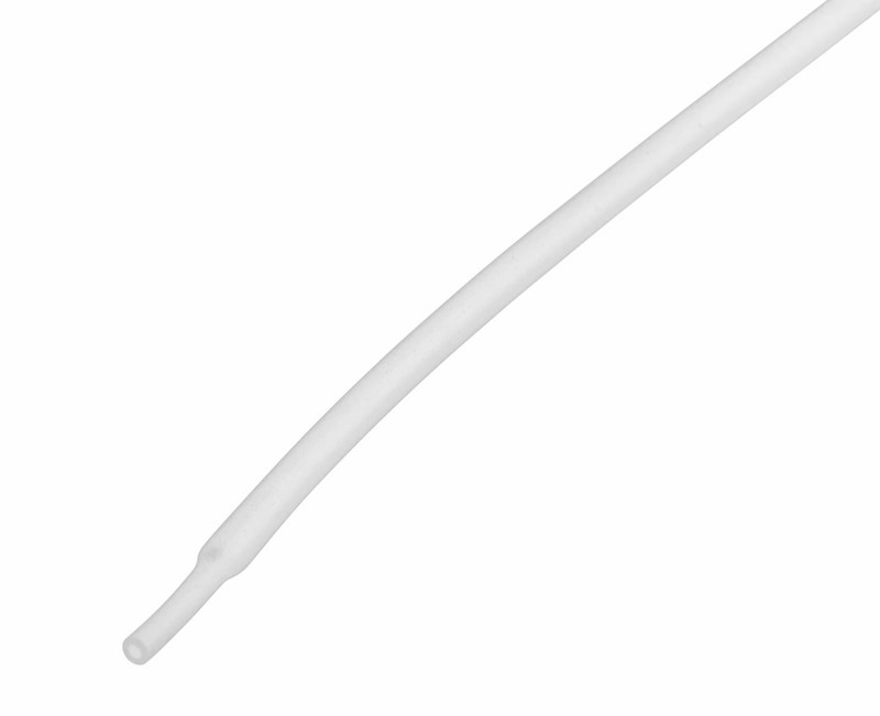 Термоусаживаемая трубка REXANT 3,5/1,75 мм, белая, упаковка 50 шт. по 1 м