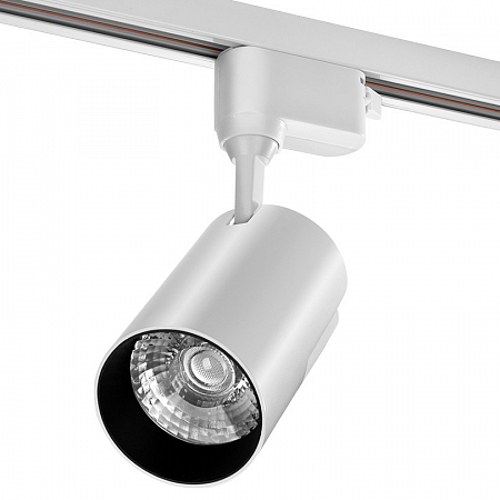 Трековый светодиодный светильник WOLTA WTL-35W/01W 35Вт 4000К 2800лм IP40 белый