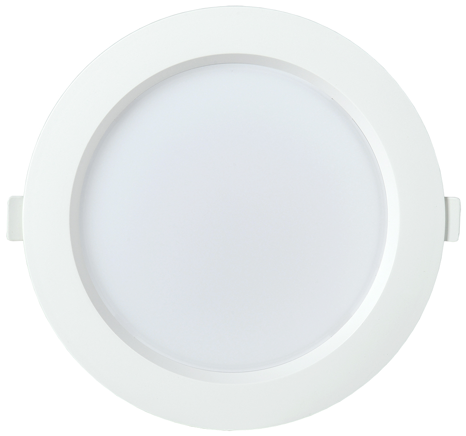 Светильник LED ДВО 1704 белый круг 24Вт 6500K IP40 IEK
