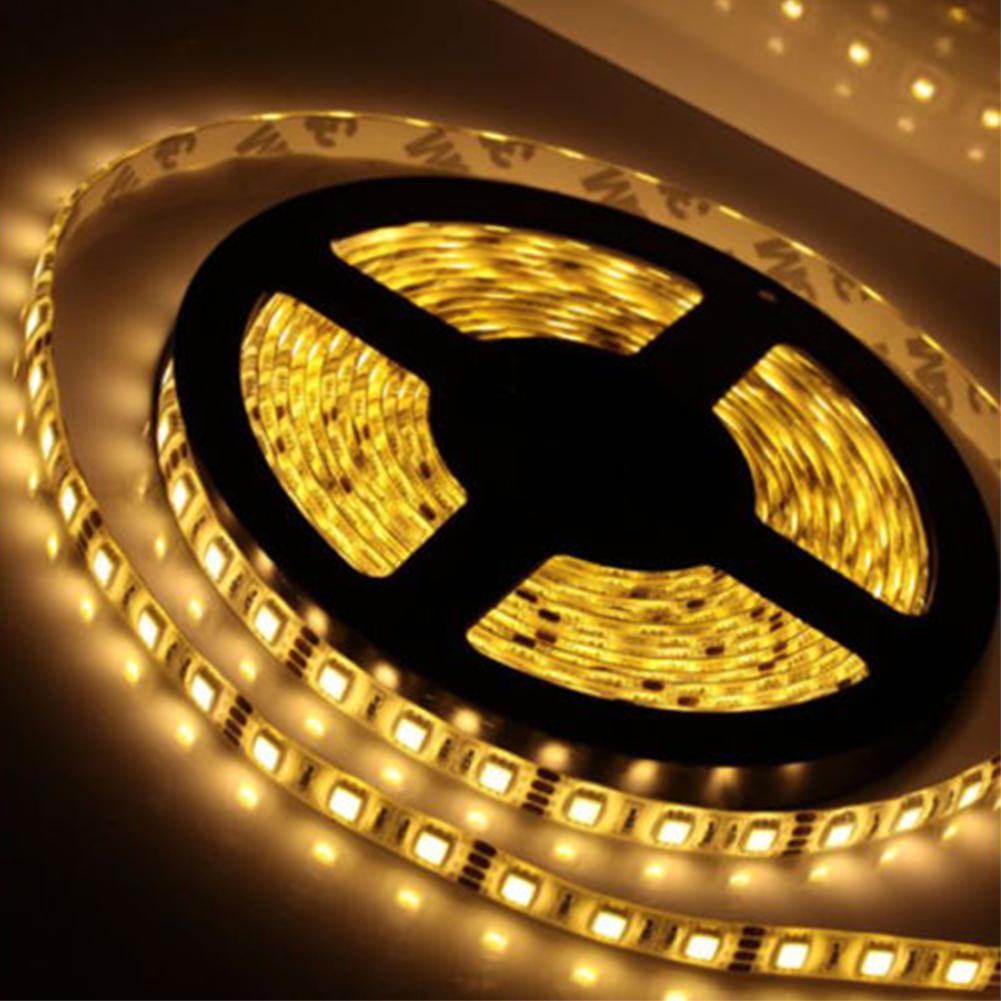 Лента светодиодная SMD5050-60-20-12-144-YE 60LED/м, IP20, 12В, 14,4Вт, желтый, TDM