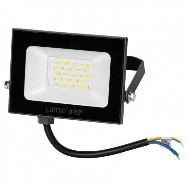 Светодиодный прожектор Luminarte LFL-30W/05 30Вт 5700К IP65 2400лм черный