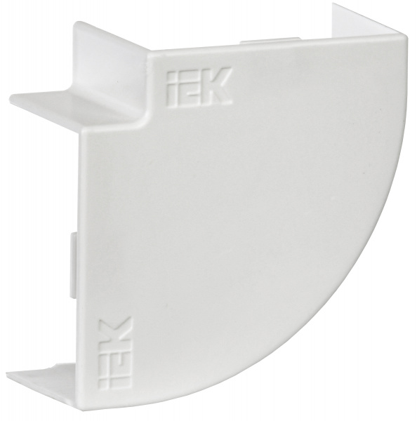 ELECOR Поворот на 90град КМП 25х25 белый (4шт/компл) IEK