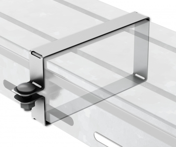 Хомут крышки лотка 85х500мм универсальный EZ IEK