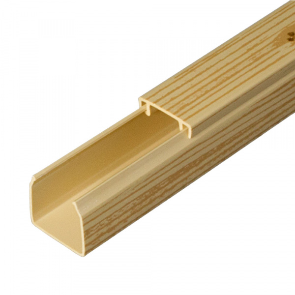 Кабель-канал сосна 2-й замок 16х16 мм (120м/уп) Промрукав