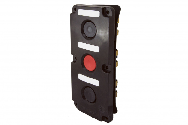 ПКЕ 122-3 У2, красная и две черные кнопки, IP54 TDM