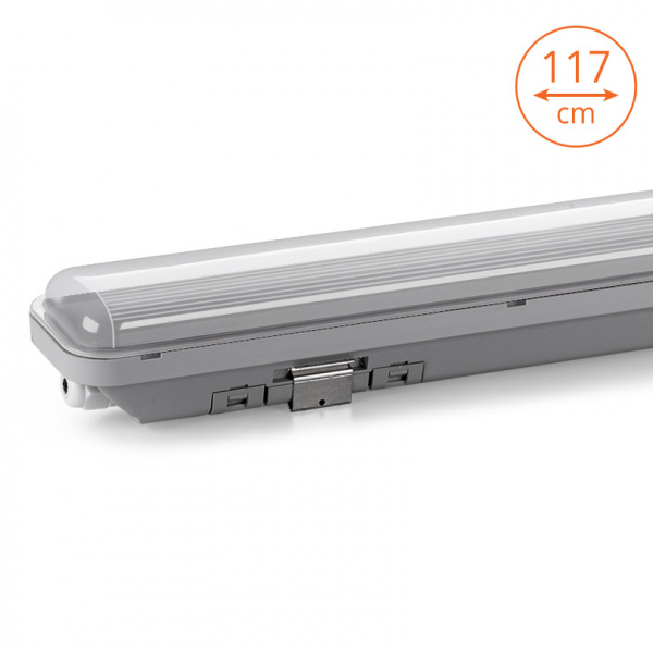 Светодиодный светильник WOLTA LWP36D-02 36Вт 4000К IP65 3600лм прозрачный рассеиватель