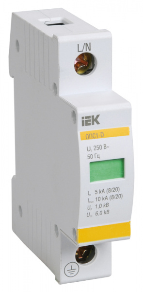 KARAT ОПС1-B УЗИП 1P In=30кА Un=400В Im=60кА IEK